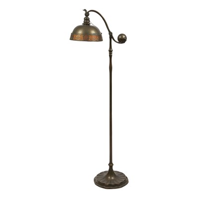 Lot 1339 - Tiffany Studios Bronze and Leaded Favrile...