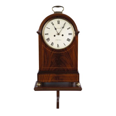 Lot 269 - Regency Brass Inlaid Mahogany Bracket Clock...