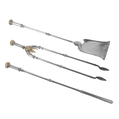 Lot 273 - Group of Three William IV Steel and...
