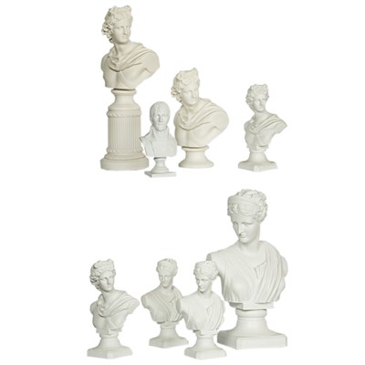 Lot 181 - Group of Eight Neoclassical Style Porcelain...