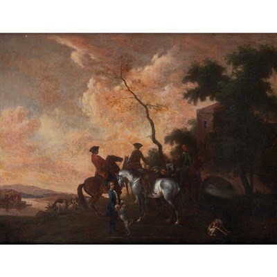 Lot 268 - Flemish School 18th Century Return from the...