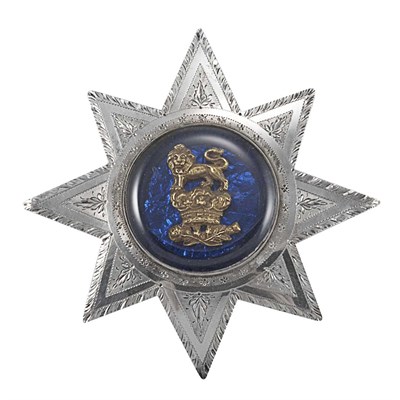 Lot 277 - George III Silver Military Order Badge...