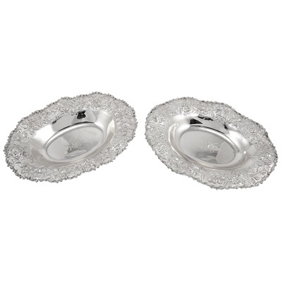 Lot 290 - Pair of American Sterling Silver Sweetmeat...