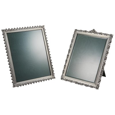 Lot 287 - Two Buccellati Sterling Silver Picture Frames...