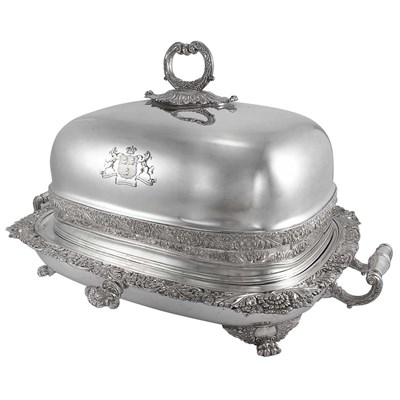 Lot 276 - Sheffield Silver Plated Well and Tree Platter...