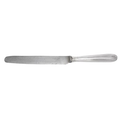 Lot 281 - Set of Twelve English Silver Dinner Knives...