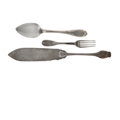 Lot 285 - Group of Coin and Silver Flatware Total...