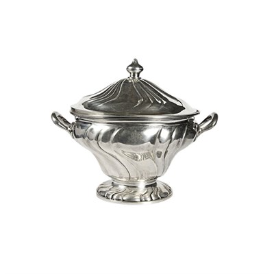 Lot 302 - German 800 Quality Silver Covered Tureen and...