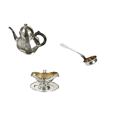 Lot 304 - Group of Three German 800 Quality Silver...