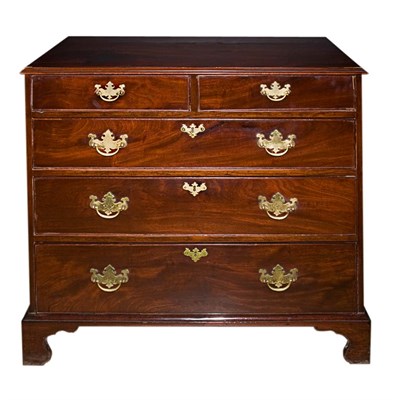 Lot 381 - George III Style Mahogany Chest of Drawers...