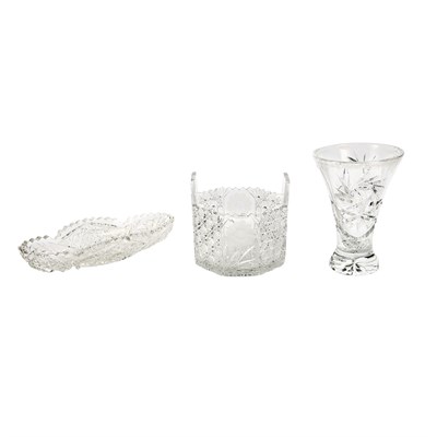 Lot 416 - Group of Cut Glass Table Articles...
