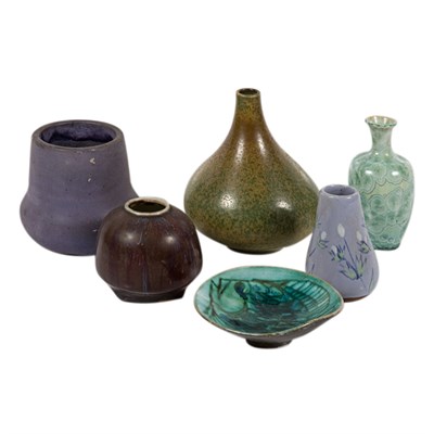 Lot 419 - Group of Pottery and Porcelain Table Articles...