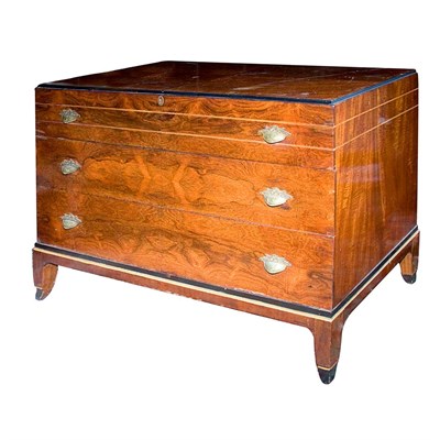 Lot 441 - Art Deco Mahogany Chest of Drawers Height 35...