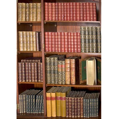 Lot 230 - [FINE BINDINGS] Group of about one hundred...