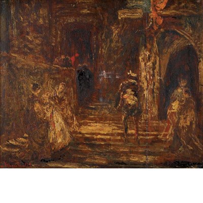 Lot 17 - Attributed to Adolphe Joseph Thomas Monticelli...