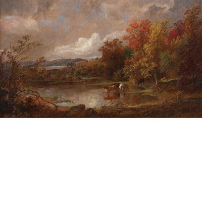 Lot 196 - Jasper Francis Cropsey American, 1823-1900...