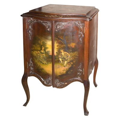 Lot 597A - Louis XV Style Painted Wood Music Stand Circa...