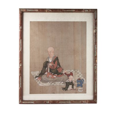 Lot 114 - Chinese School Early 19th century Immortals:...