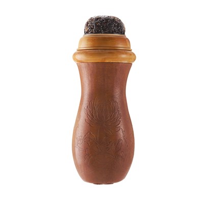 Lot 124 - Chinese Gourd-Form Cricket Cage Dated to the...