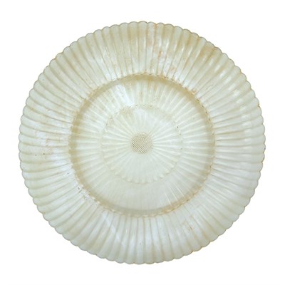 Lot 314 - Chinese Mughal Style Celadon Jade Dish 19th...