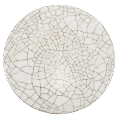 Lot 354 - Chinese Ge Type Ink Dish Of flat form, raised...