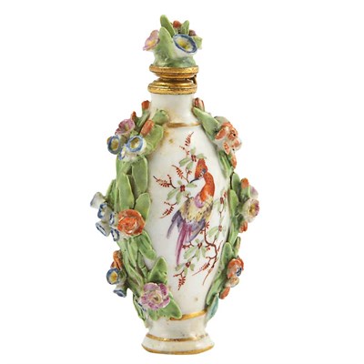 Lot 248 - English Porcelain Scent Bottle Probably...
