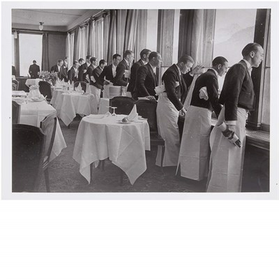 Lot 38 - EISENSTAEDT, ALFRED (1898-1995) Waiters of the...