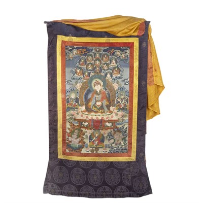 Lot 51 - Tibetan Thanka 19th/20th Century Depicting a...