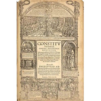 Lot 164 - [EARLY PRINTING] Constitvtiones Concilii...