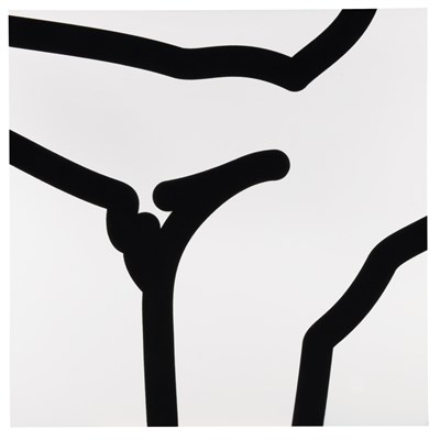 Lot 173 - Julian Opie British, b. 1958 Flocked Painting...
