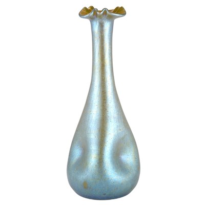 Lot 1302 - Loetz Iridescent Glass Bud Vase Circa 1900 Of...