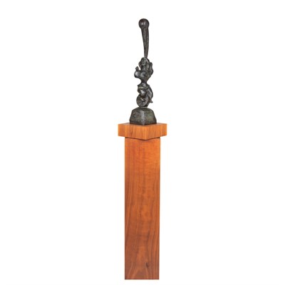 Lot 250 - Chaim Gross American, 1904-1991 Girl Balancing...