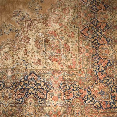 Lot 741 - Kirman Carpet Southeast Persia, mid 20th...