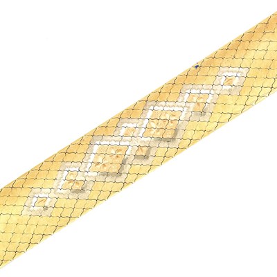 Lot 17 - Tricolor Gold Bracelet