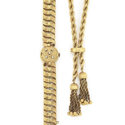 Lot 275 - Group of Gold Jewelry