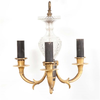 Lot 427 - Empire Style Gilt and Patinated-Bronze and...