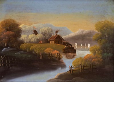 Lot 9 - Manner of Thomas Chambers Mill by the River...