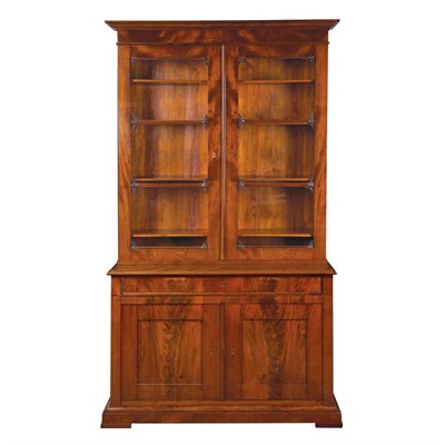 Lot 360 - Danish Neoclassical Mahogany Bookcase First...