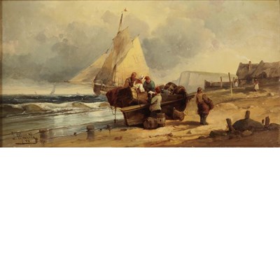 Lot 25 - European School 19th Century Laborers on a...