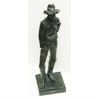 Lot 43 - Harry Jackson American, b. 1924 The Gunsil,...