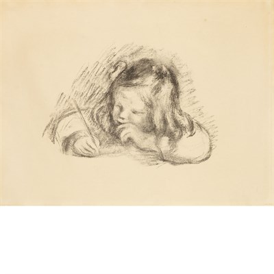 Lot 661 - Pierre-Auguste Renoir LE PETIT GARCON AU PORTE-...