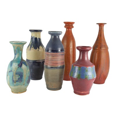 Lot 174 - Ka Kwong Hui Chinese, 1922-2003 Group of Six...