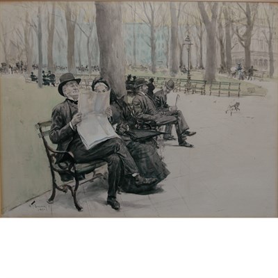 Lot 15 - William Thomas Smedley American, 1858-1920 The...