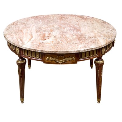 Lot 1088 - Louis XVI Style Gilt-Metal Mounted Mahogany...