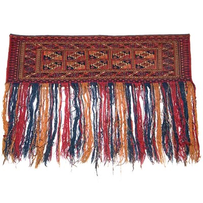 Lot 582 - Pair of Salor Mafrashes West Turkestan, circa...
