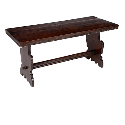Lot 169 - Italian Baroque Style Walnut Low Table The...