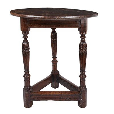 Lot 181 - Dutch Baroque Oak Side Table 17th/18th Century...