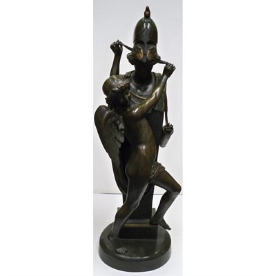Lot 15 - Felix Sanzel French, 1829-1883 Eros...