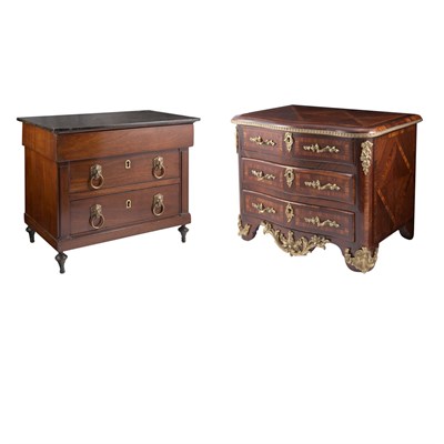 Lot 1401 - Two Louis XVI Style Gilt-Metal Mounted...
