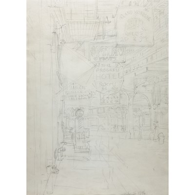 Lot 246 - Reginald Marsh American, 1898-1954 Grand...
